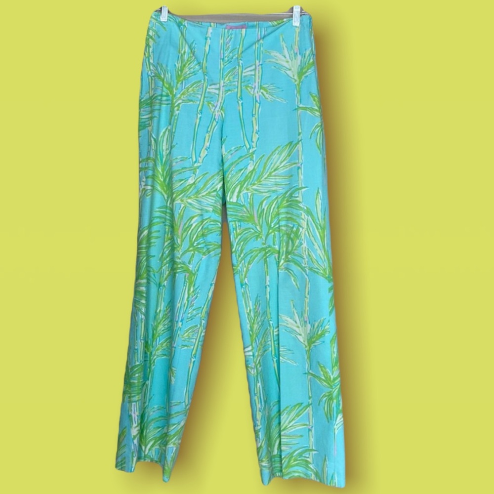 Lilly Pulitzer printed side zip pant